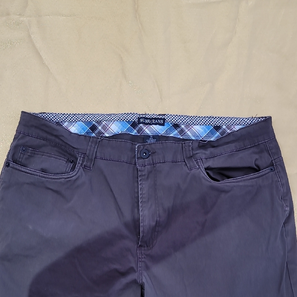Suko Jeans Black Men's Pants